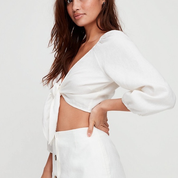 Wilfred Cropped Shirt - Picture 2 of 16